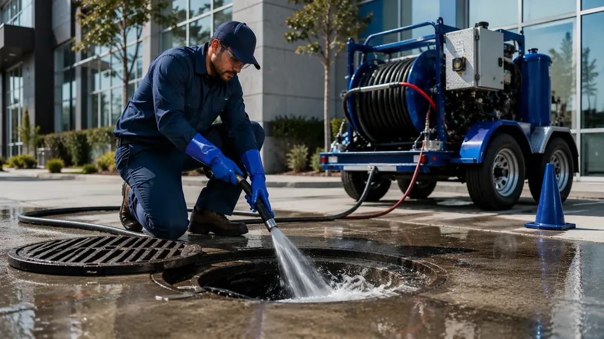 Commercial Hydro Jet Drain Cleaning in San Lorenzo